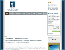 Tablet Screenshot of islavictoria.com